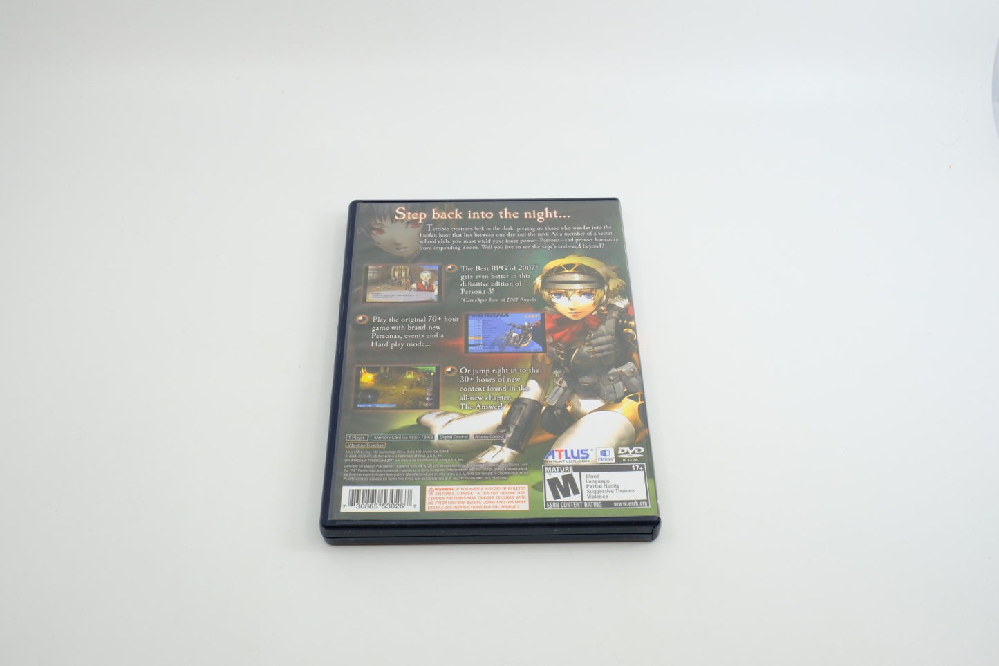 Shin Megami Tensei: Persona 3 – Deluxe Box Set + Persona 3 FES (PS2) – Complete in Box (CIB)