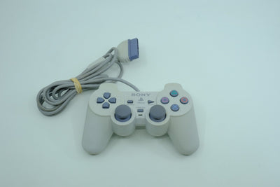 OEM Sony Playstation 1 (PS1) PSone DualShock Controller White – Loose Controller