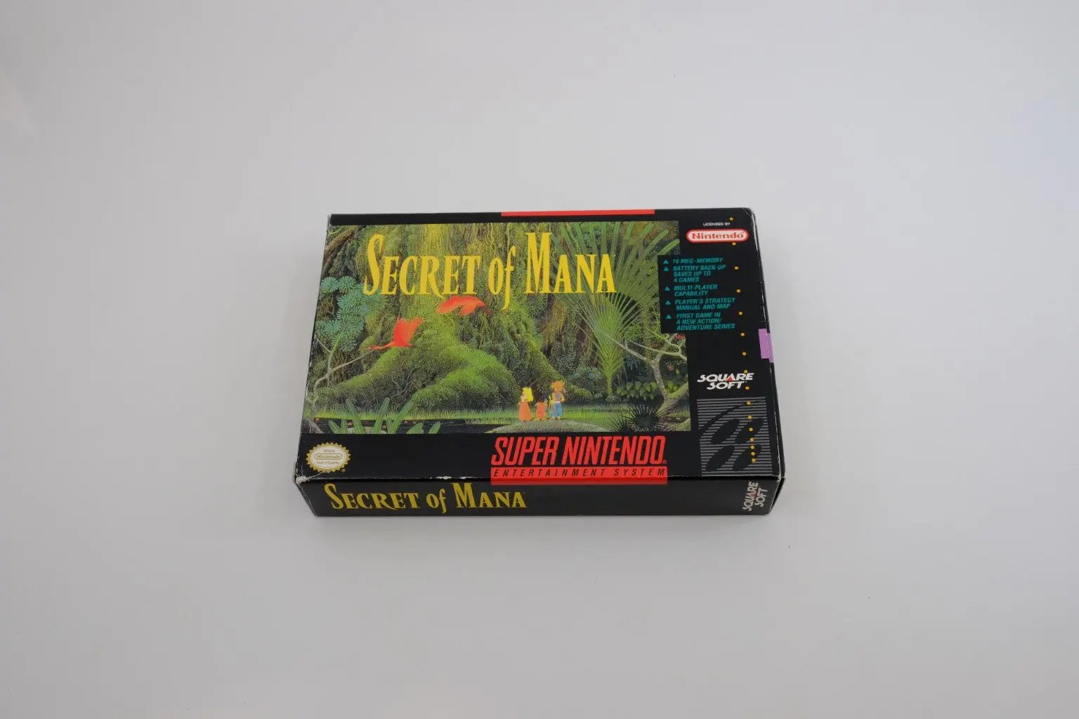 Secret of Mana – Complete in Box RetroGate - Your Gateway to Classic Gaming