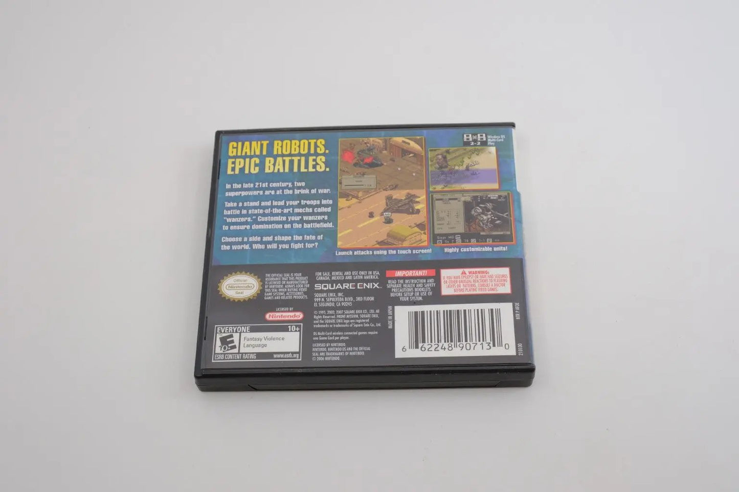 Front Mission — CIB RetroGate - Your Gateway to Classic Gaming