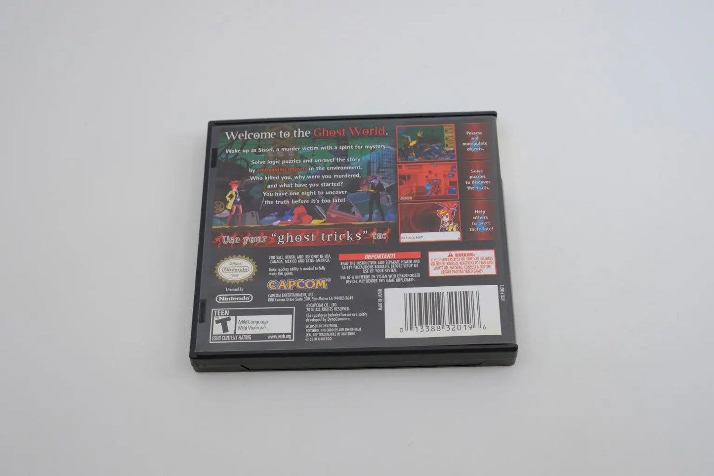 Ghost Trick: Phantom Detective — CIB RetroGate - Your Gateway to Classic Gaming