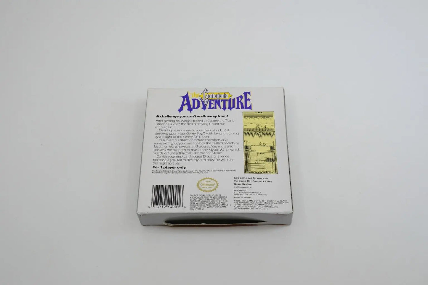 Castlevania: The Adventure – Complete in Box RetroGate - Your Gateway to Classic Gaming