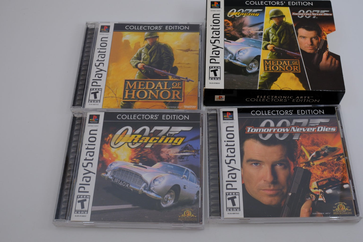 Electronic Arts Collectors’ Edition: 007 Racing / Medal of Honor / 007: Tomorrow Never Dies – Complete in Box