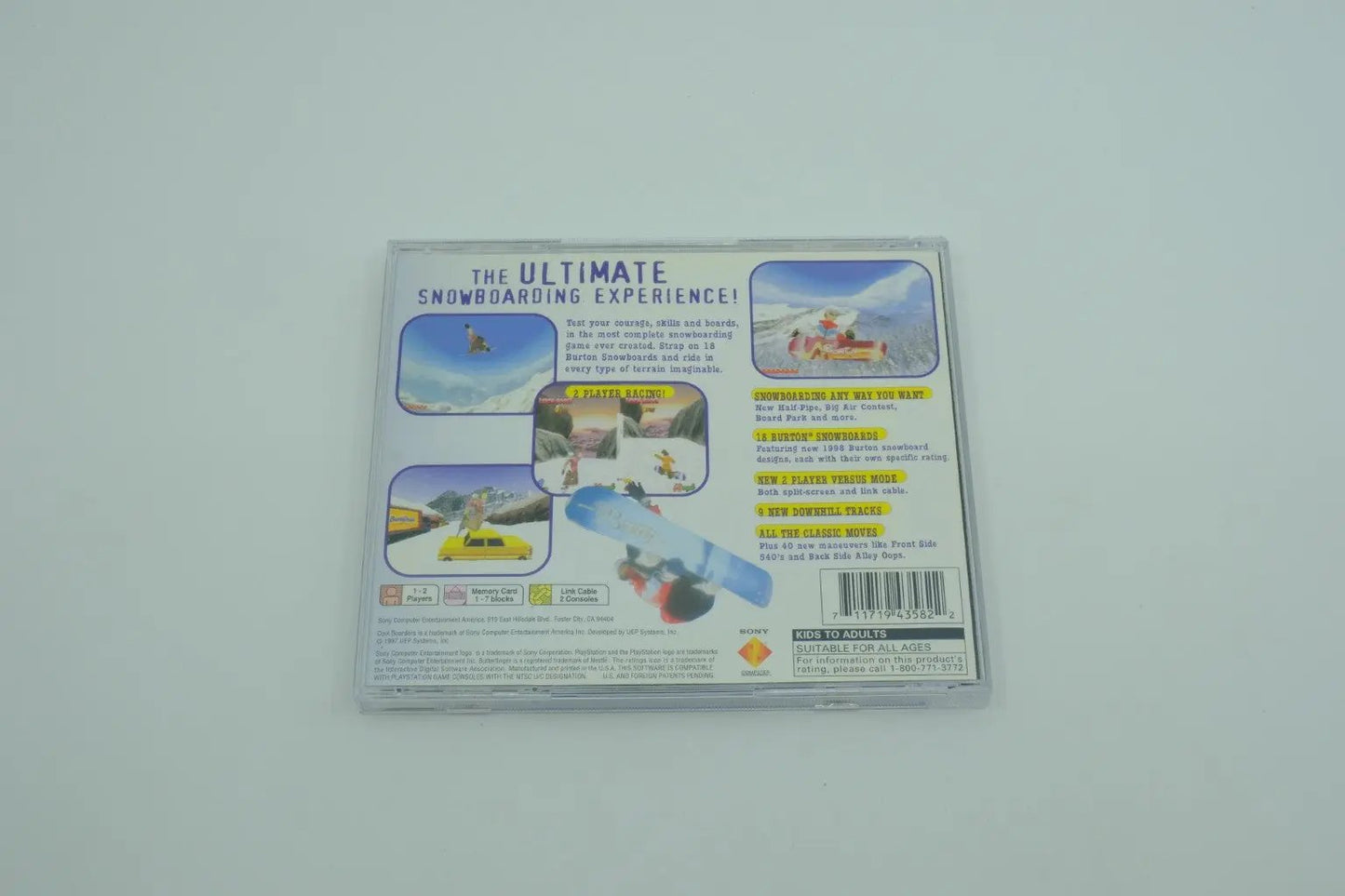 CoolBoarders 2 – Complete in Box RetroGate - Your Gateway to Classic Gaming