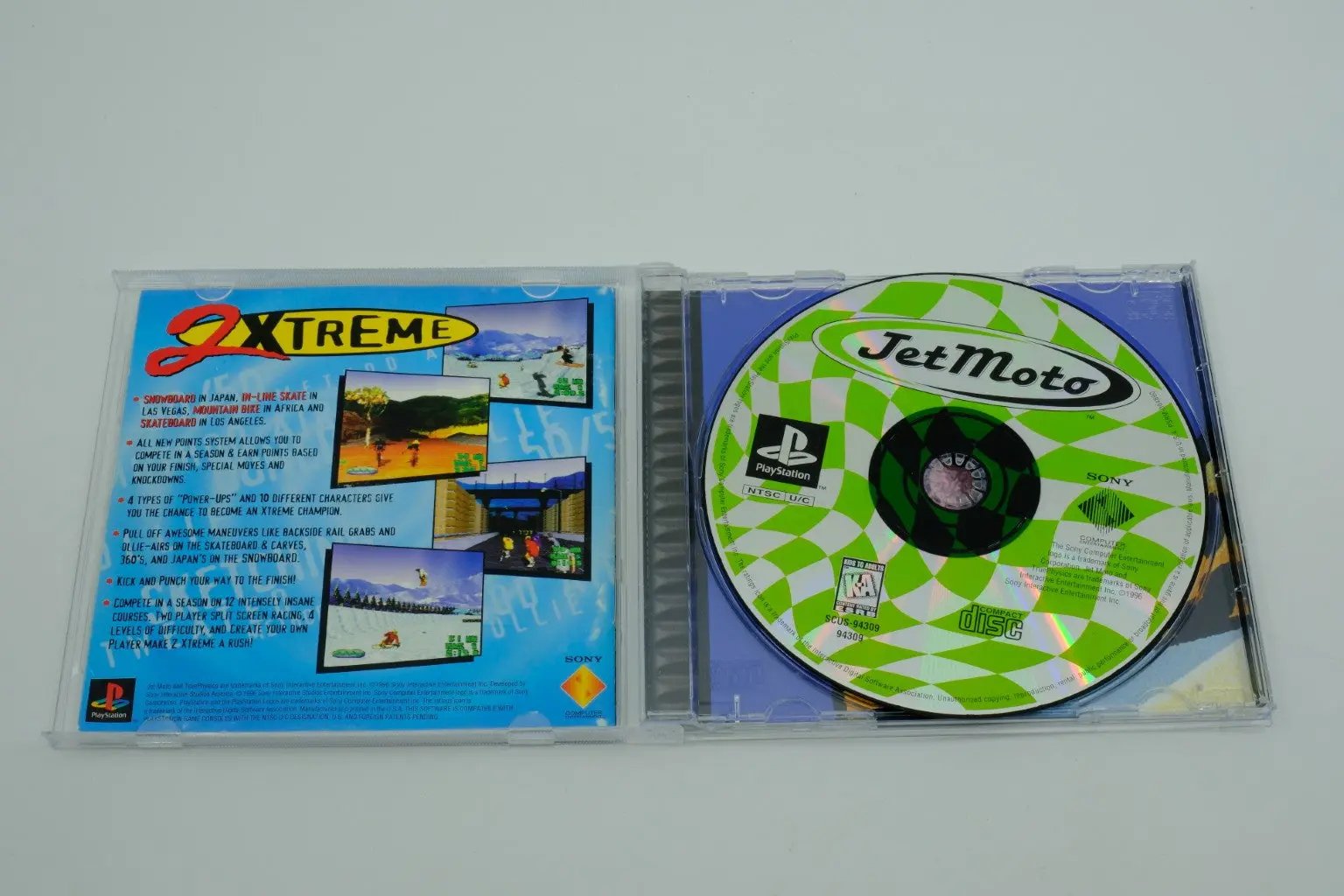Jet Moto – Complete in Box RetroGate - Your Gateway to Classic Gaming