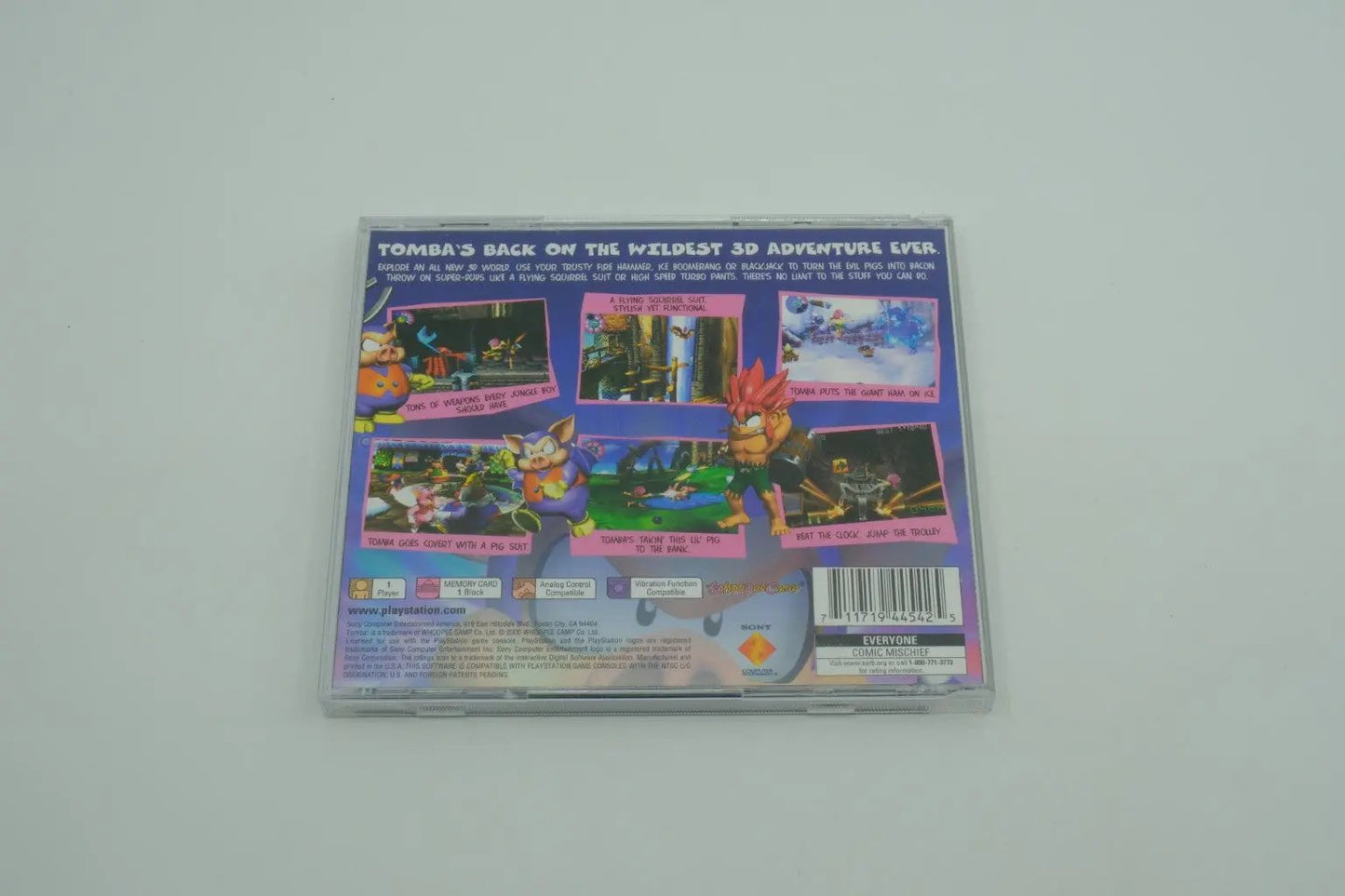 Tomba! 2: The Evil Swine Return – Complete in Box RetroGate - Your Gateway to Classic Gaming