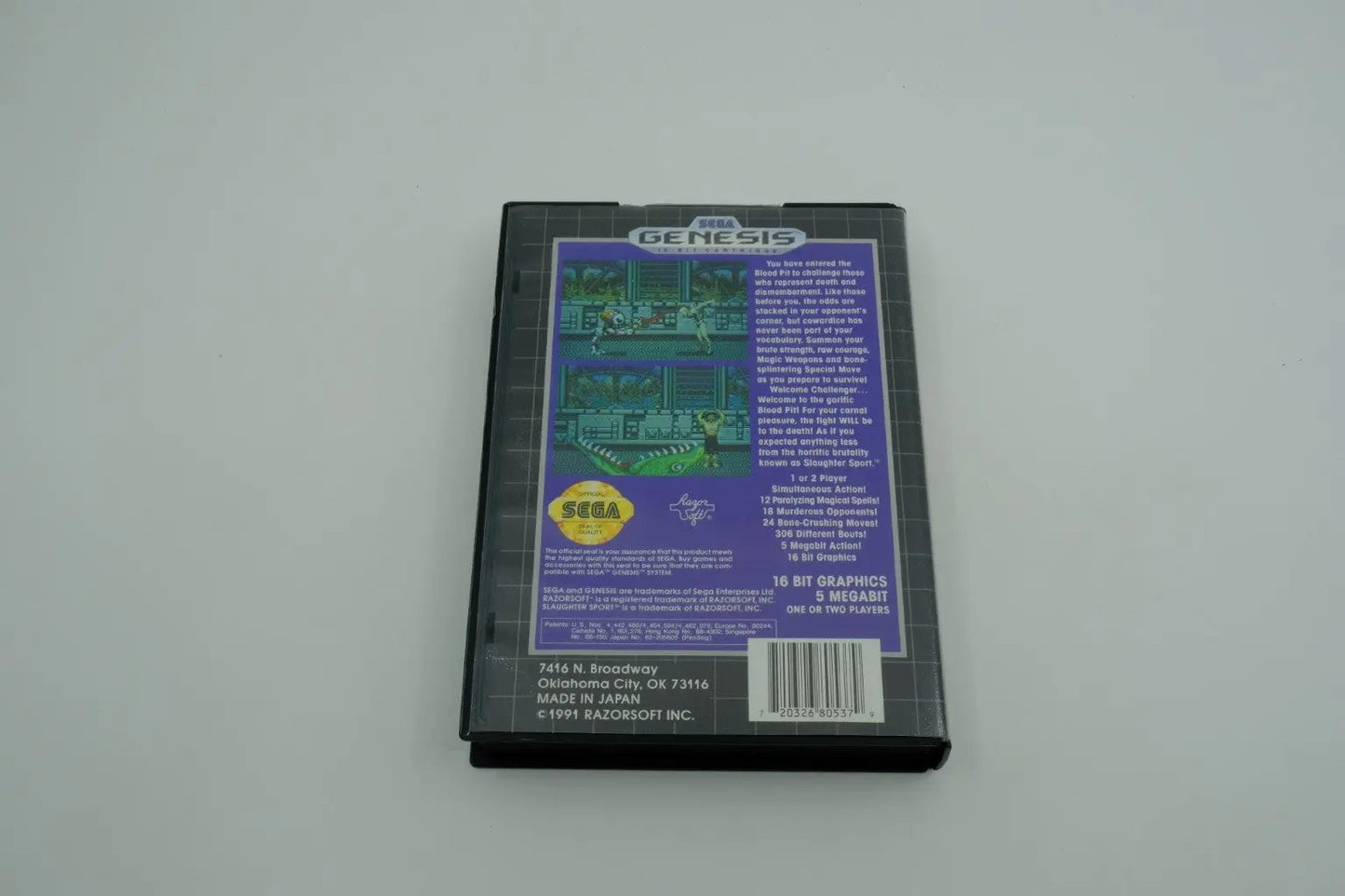 Slaughter Sport – Complete in Box RetroGate - Your Gateway to Classic Gaming