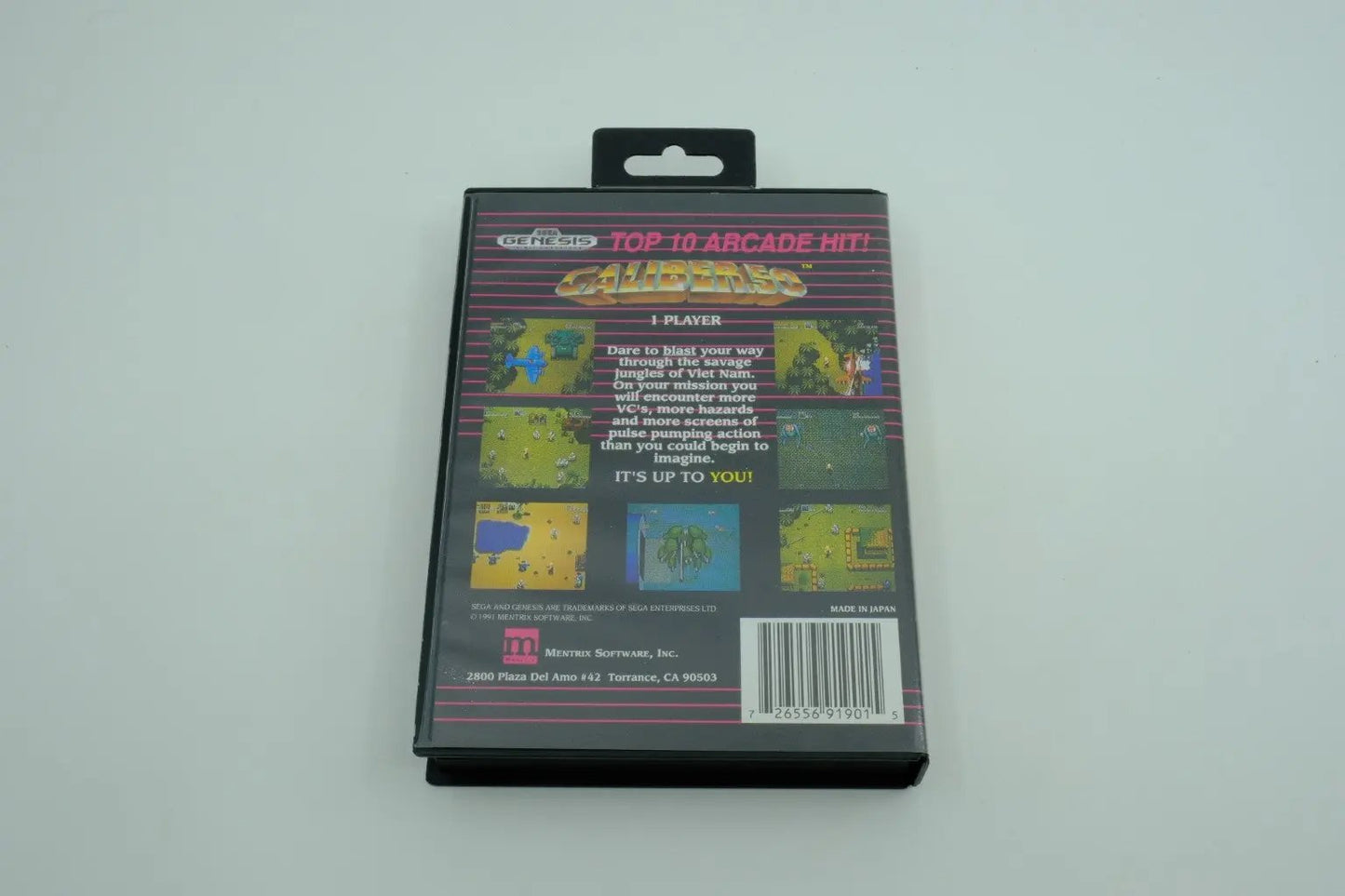 Caliber .50 – Complete in Box RetroGate - Your Gateway to Classic Gaming