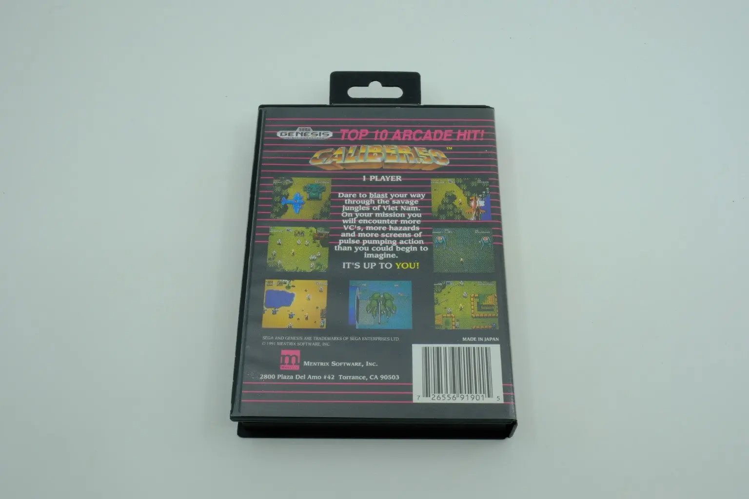 Caliber .50 – Complete in Box RetroGate - Your Gateway to Classic Gaming