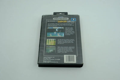 The Revenge of Shinobi – Complete in Box RetroGate - Your Gateway to Classic Gaming