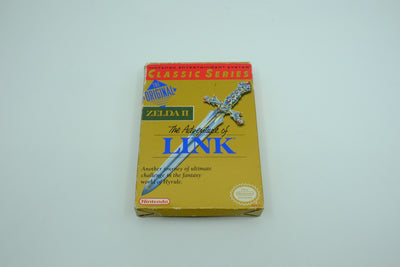 Zelda II: The Adventure of Link – Classic Series  – Complete in Box