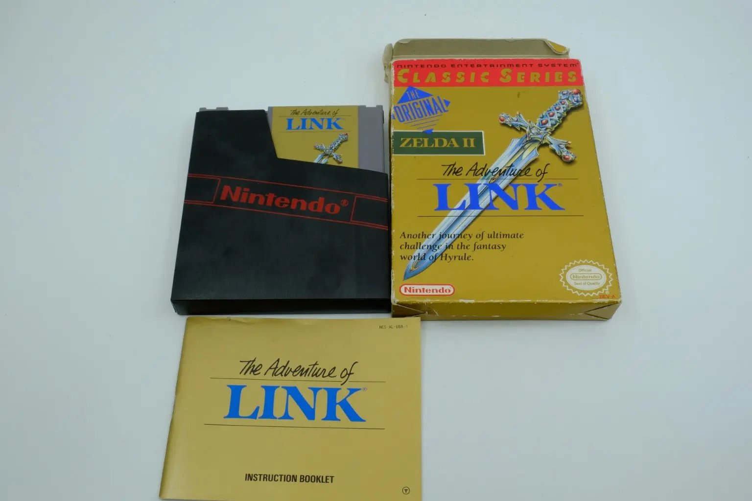 Zelda II: The Adventure of Link – Classic Series  – Complete in Box RetroGate - Your Gateway to Classic Gaming