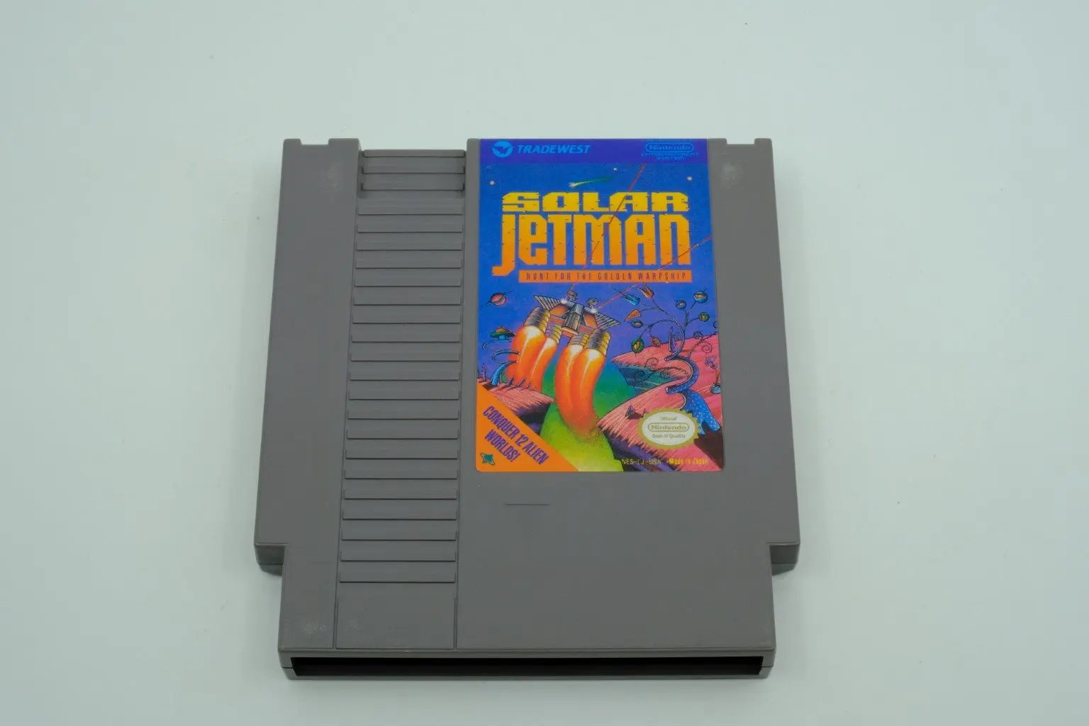Solar Jetman: Hunt for the Golden Warpship (NES) – Cartridge Only RetroGate - Your Gateway to Classic Gaming