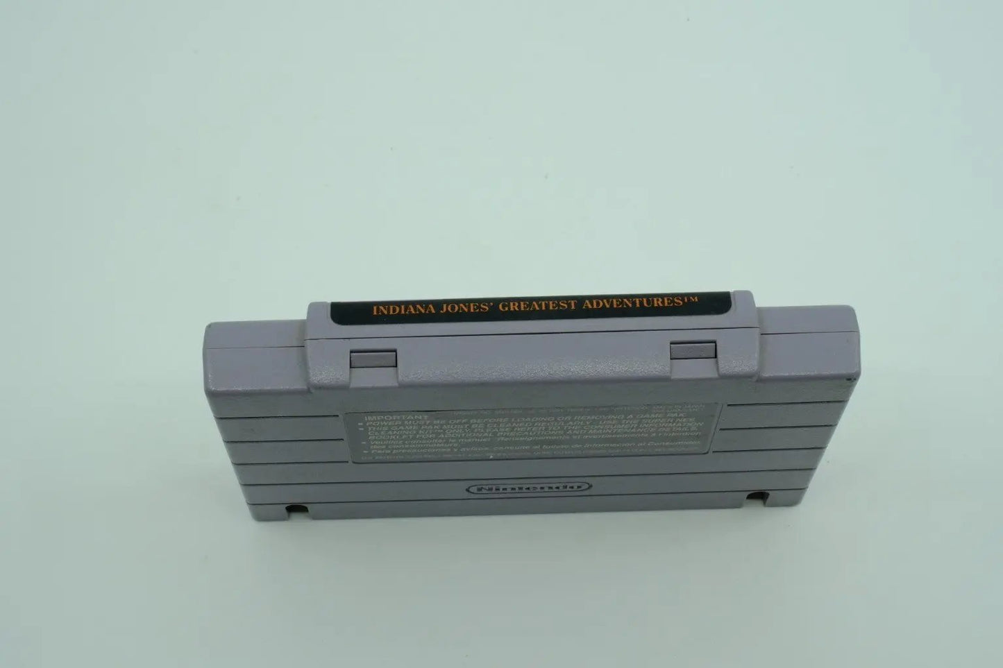 Indiana Jones’ Greatest Adventures (SNES) – Loose Cartridge RetroGate - Your Gateway to Classic Gaming