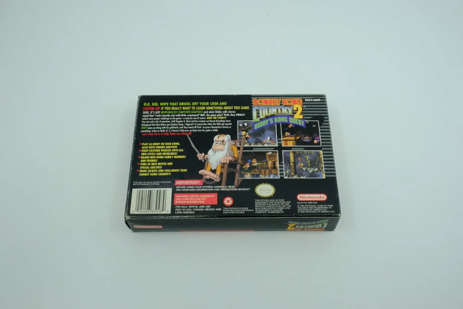 Donkey Kong Country 2: Diddy’s Kong Quest – Complete in Box RetroGate - Your Gateway to Classic Gaming