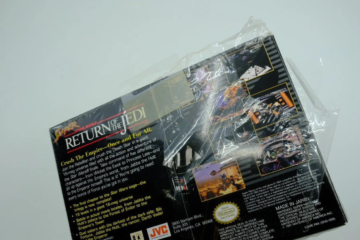 Super Return of the Jedi – Complete in Box RetroGate - Your Gateway to Classic Gaming