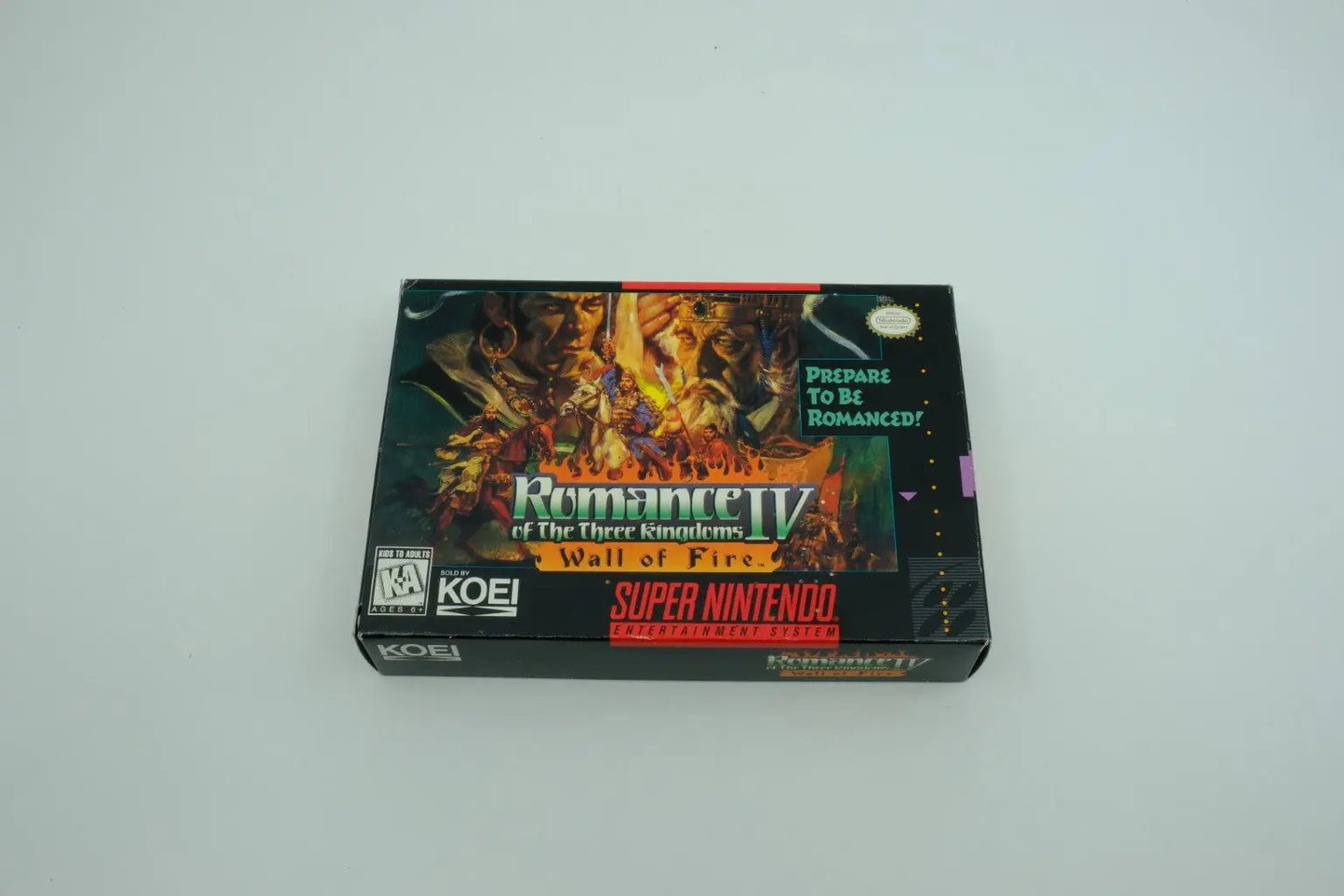 Romance of the Three Kingdoms IV: Wall of Fire – Complete in Box RetroGate - Your Gateway to Classic Gaming
