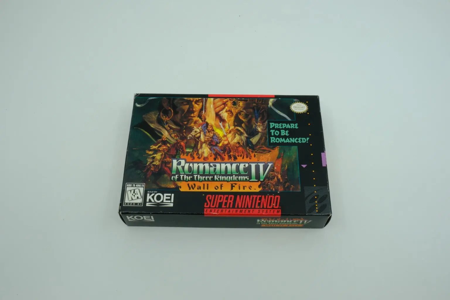 Romance of the Three Kingdoms IV: Wall of Fire – Complete in Box RetroGate - Your Gateway to Classic Gaming