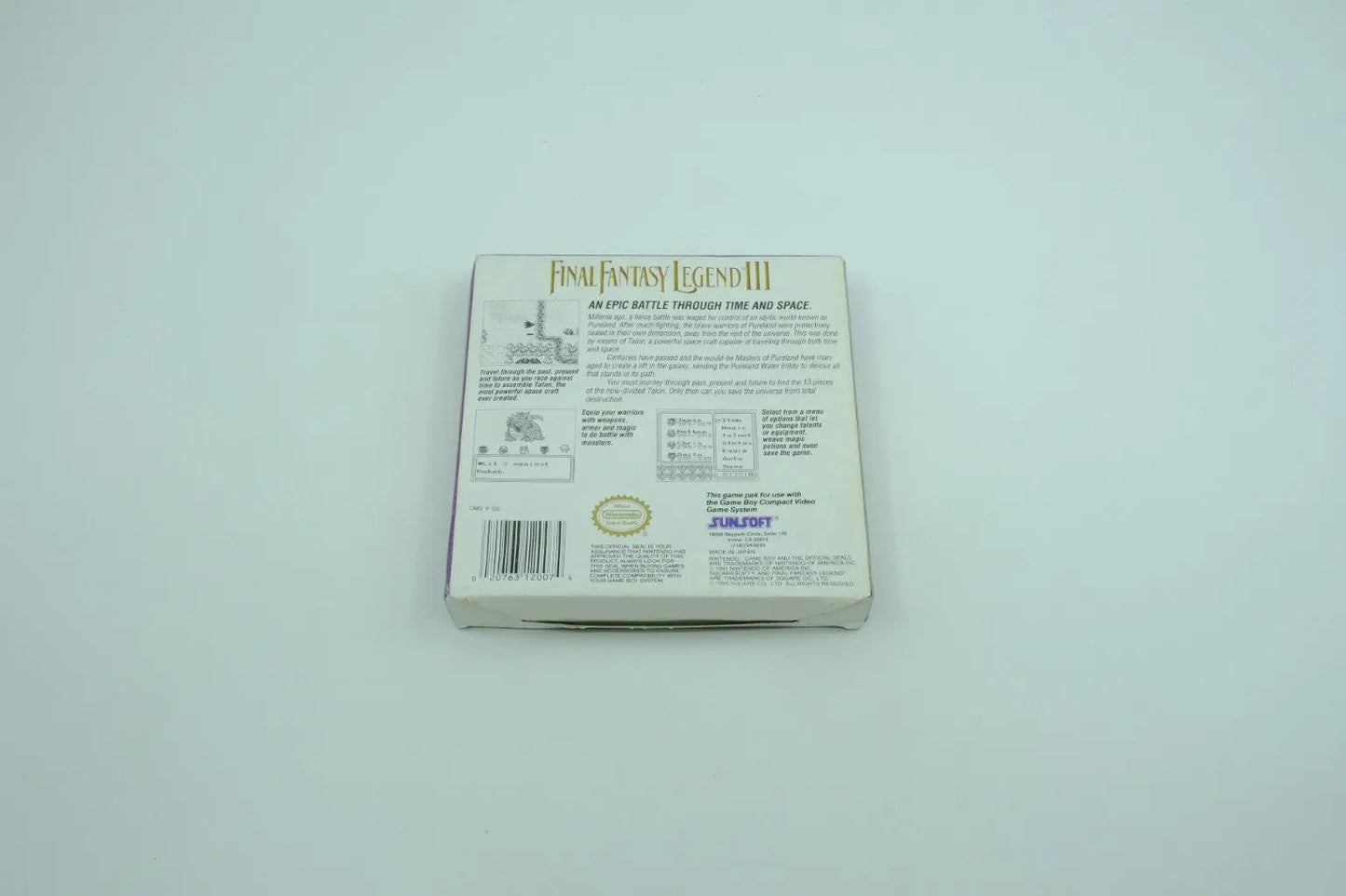 Final Fantasy Legend III (Game Boy) – Complete in Box RetroGate - Your Gateway to Classic Gaming