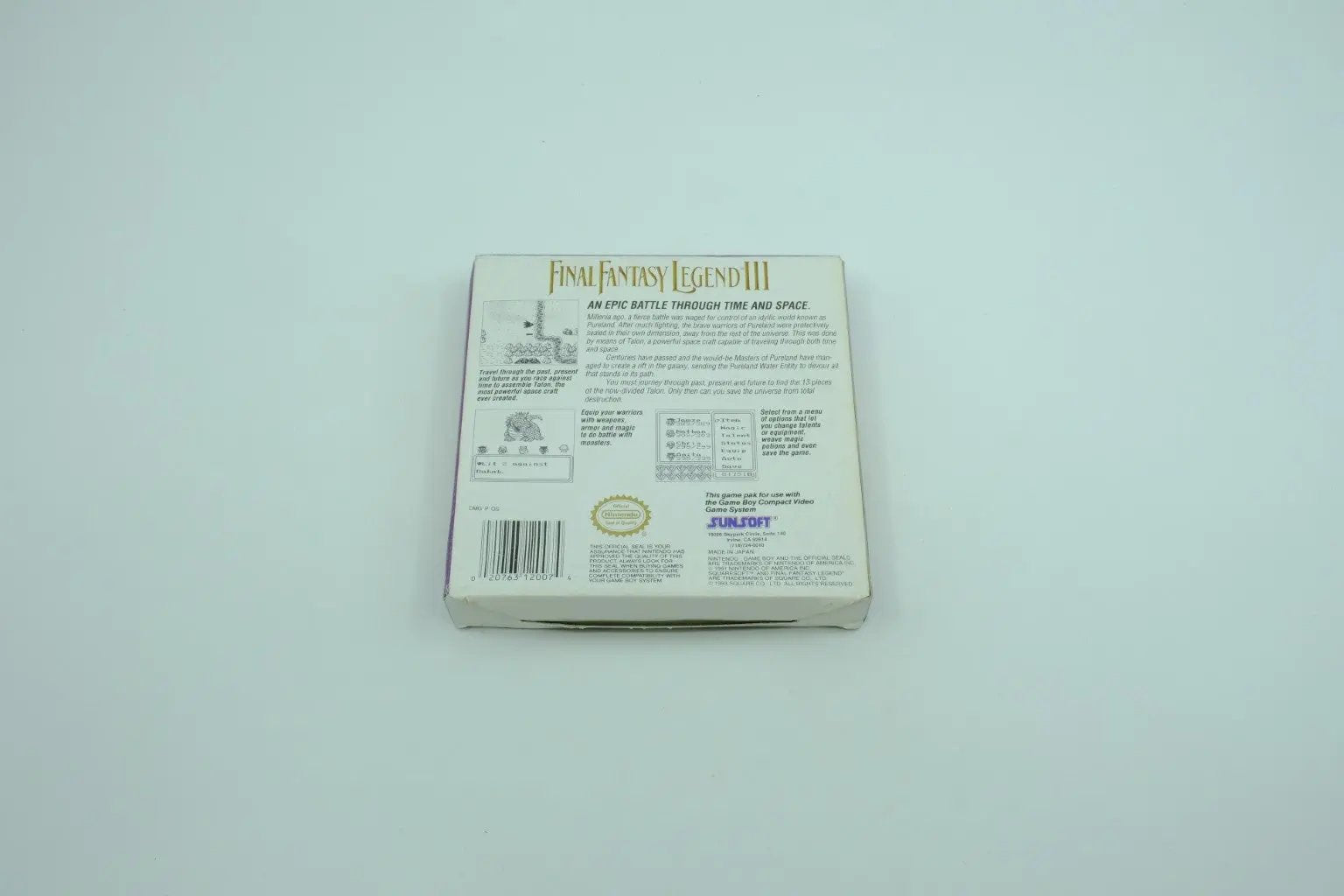 Final Fantasy Legend III (Game Boy) – Complete in Box RetroGate - Your Gateway to Classic Gaming