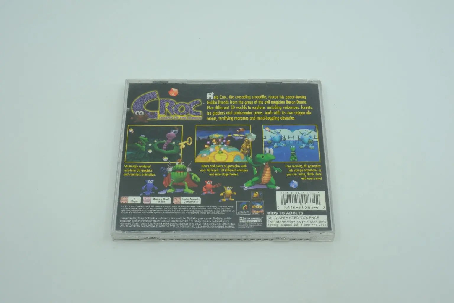 Croc: Legend of the Gobbos – Complete in Box RetroGate - Your Gateway to Classic Gaming