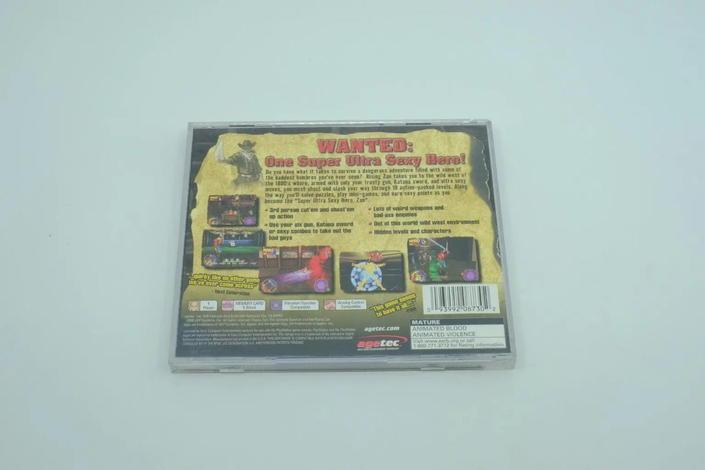 Rising Zan: The Samurai Gunman – Complete in Box RetroGate - Your Gateway to Classic Gaming