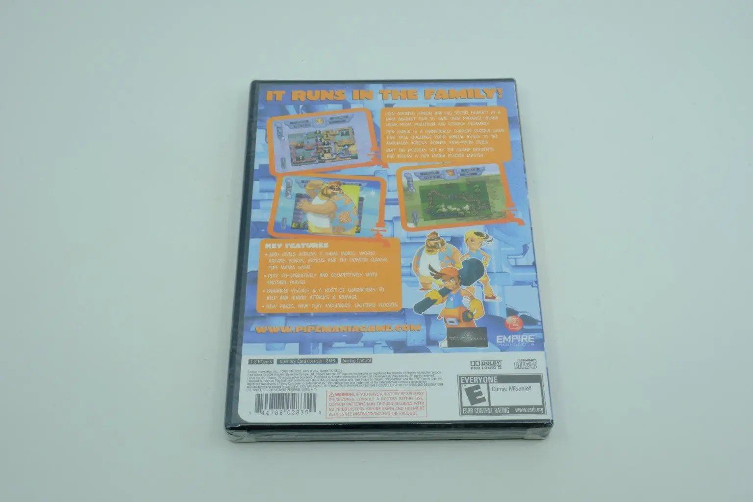 Pipe Mania – Factory Sealed RetroGate - Your Gateway to Classic Gaming