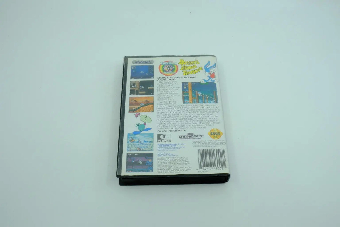 Tiny Toon Adventures: Buster’s Hidden Treasure – Complete in Box RetroGate - Your Gateway to Classic Gaming