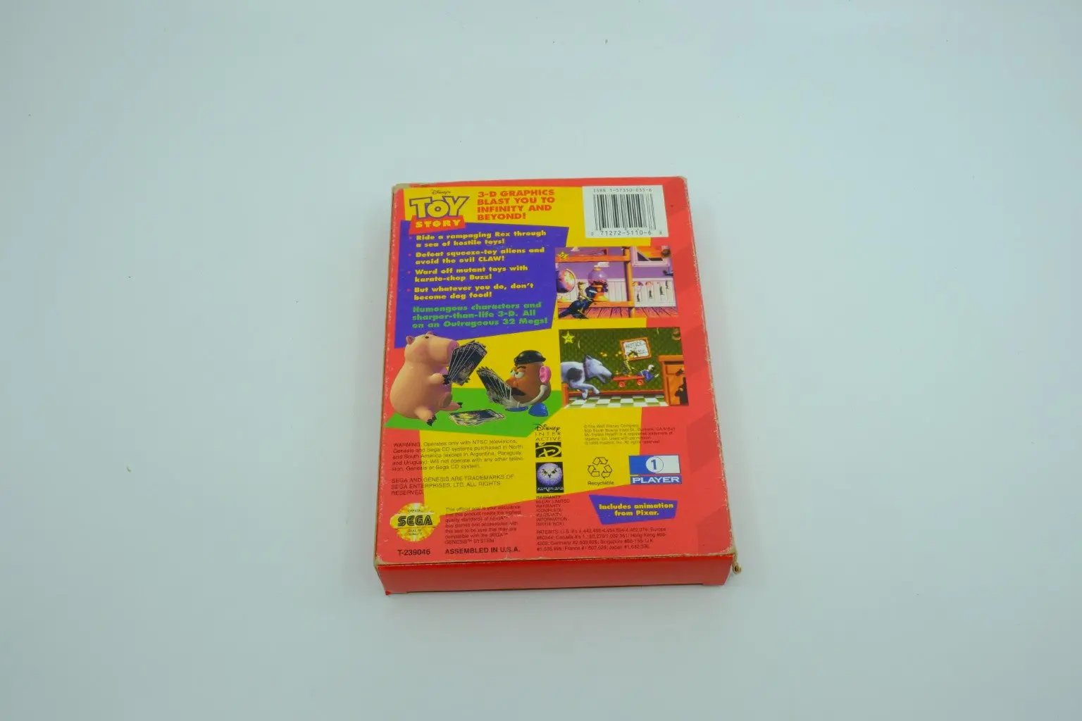 Toy Story – Complete in Box RetroGate - Your Gateway to Classic Gaming