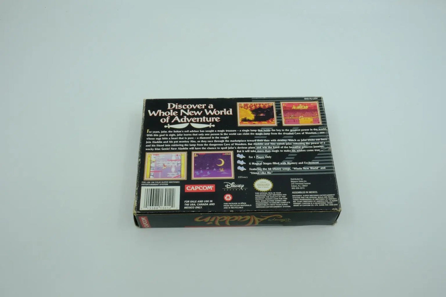 Disney’s Aladdin – Complete in Box RetroGate - Your Gateway to Classic Gaming