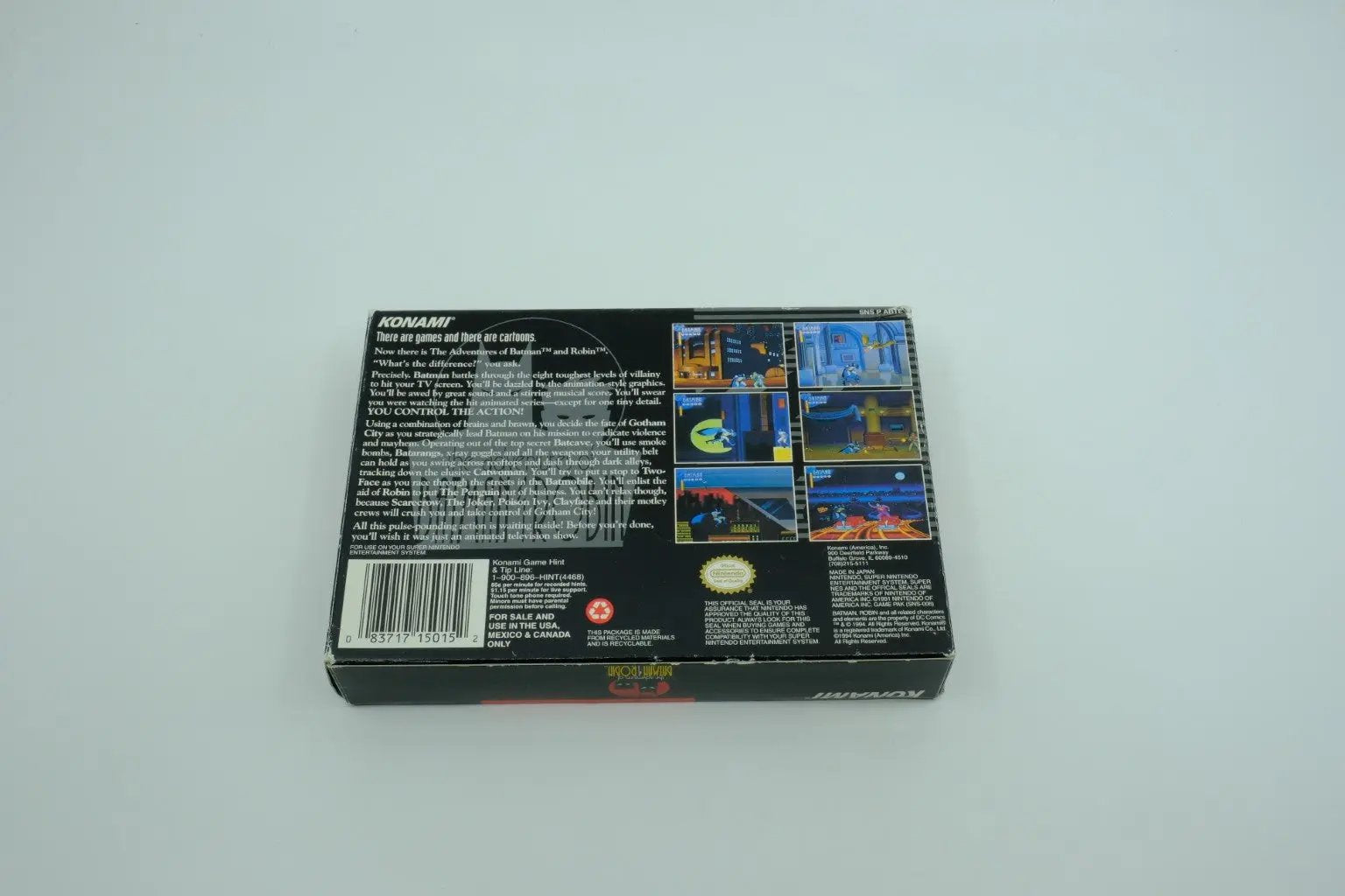The Adventures of Batman & Robin – Complete in Box RetroGate - Your Gateway to Classic Gaming