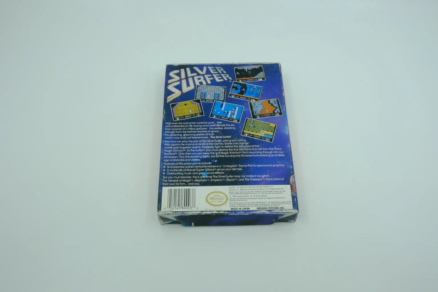 Silver Surfer – Complete in Box RetroGate - Your Gateway to Classic Gaming