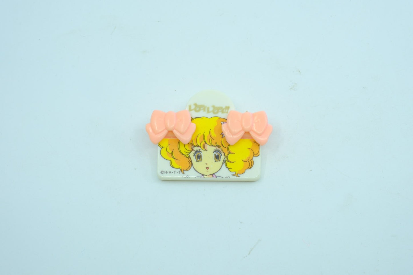 Lady!! レディ!! Vintage Anime Paper Clip / Mini Memo Clip – Pink Bow Design