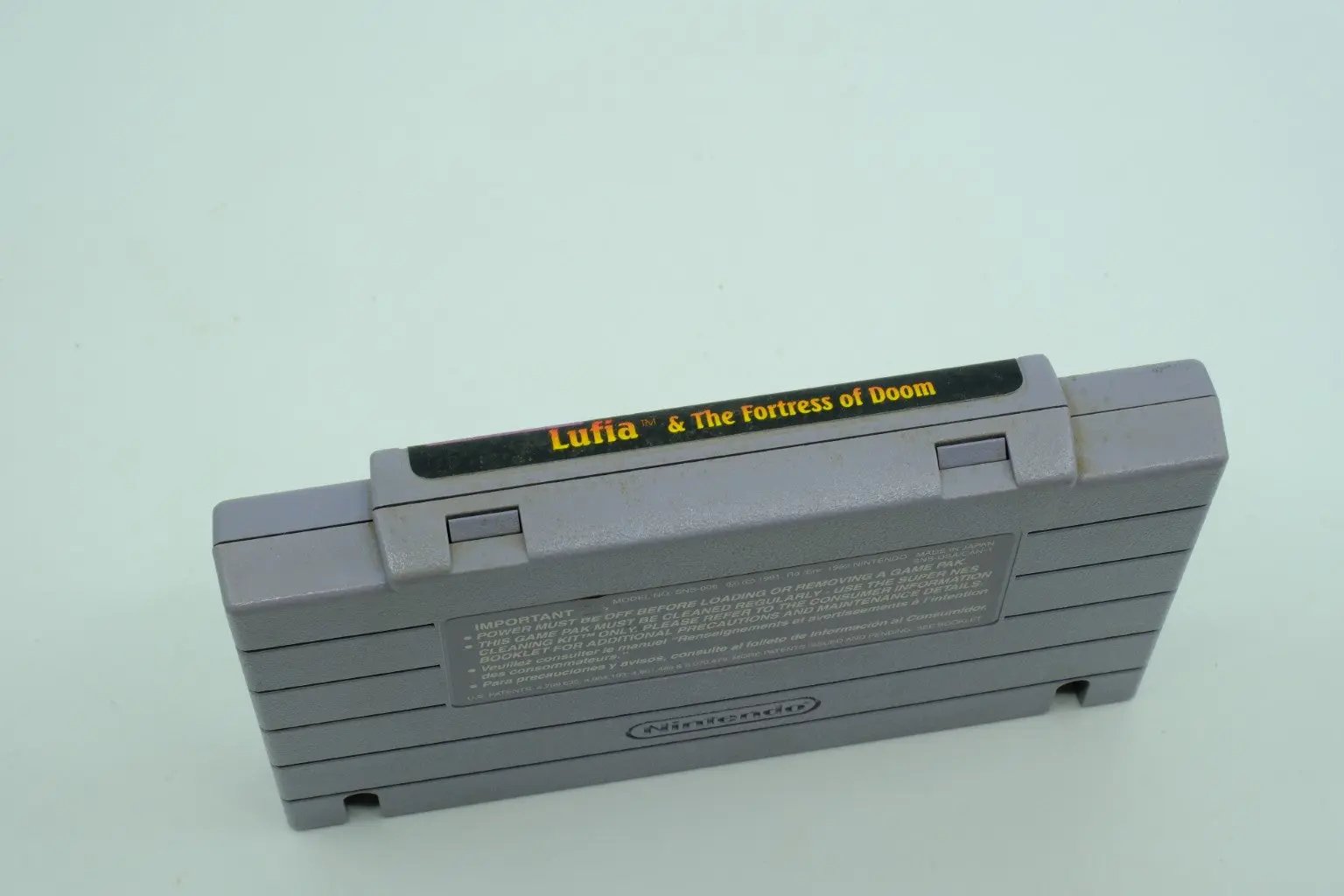 Lufia & the Fortress of Doom – Loose Cartridge RetroGate - Your Gateway to Classic Gaming