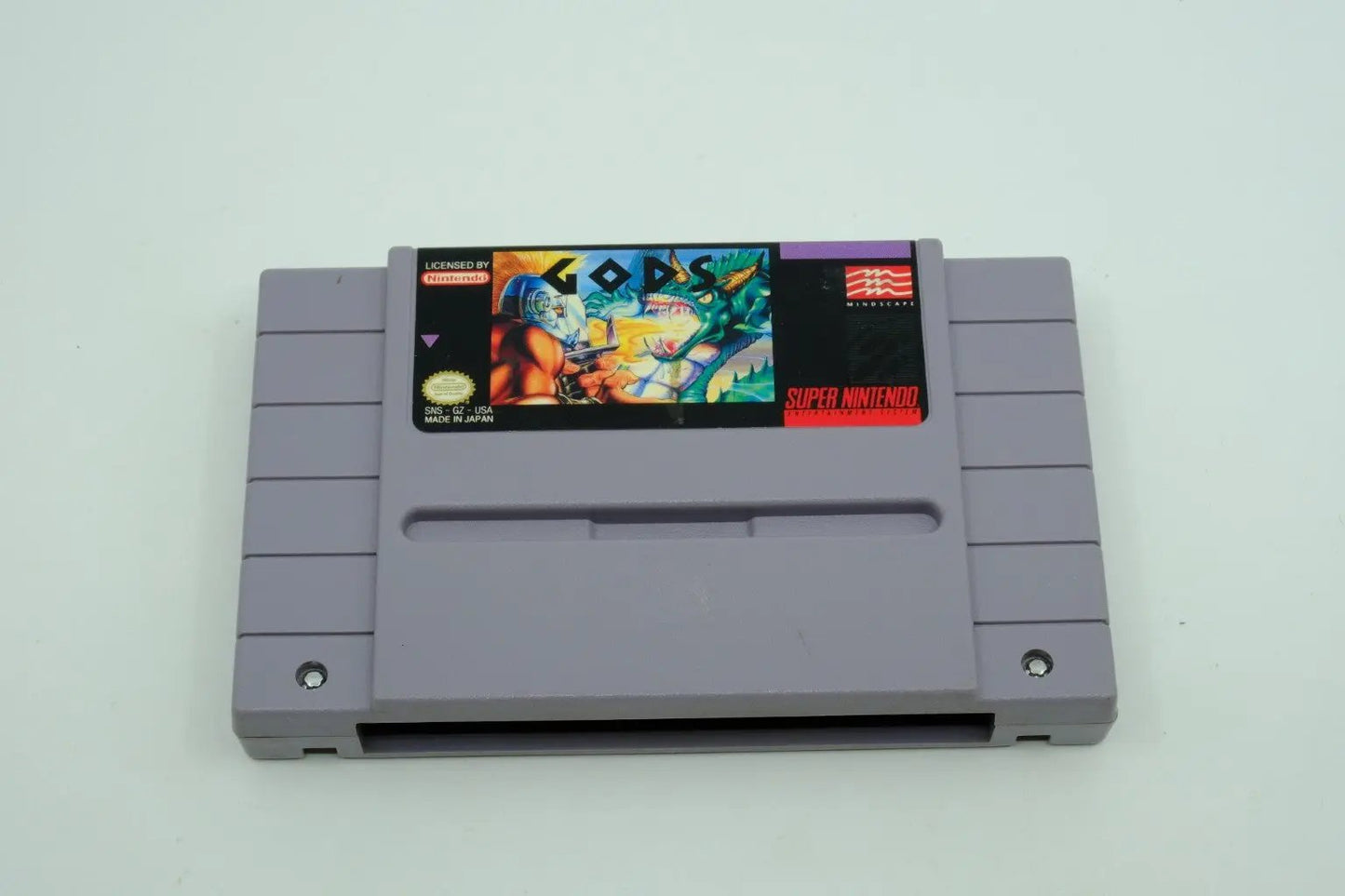 GODS – Loose Cartridge RetroGate - Your Gateway to Classic Gaming