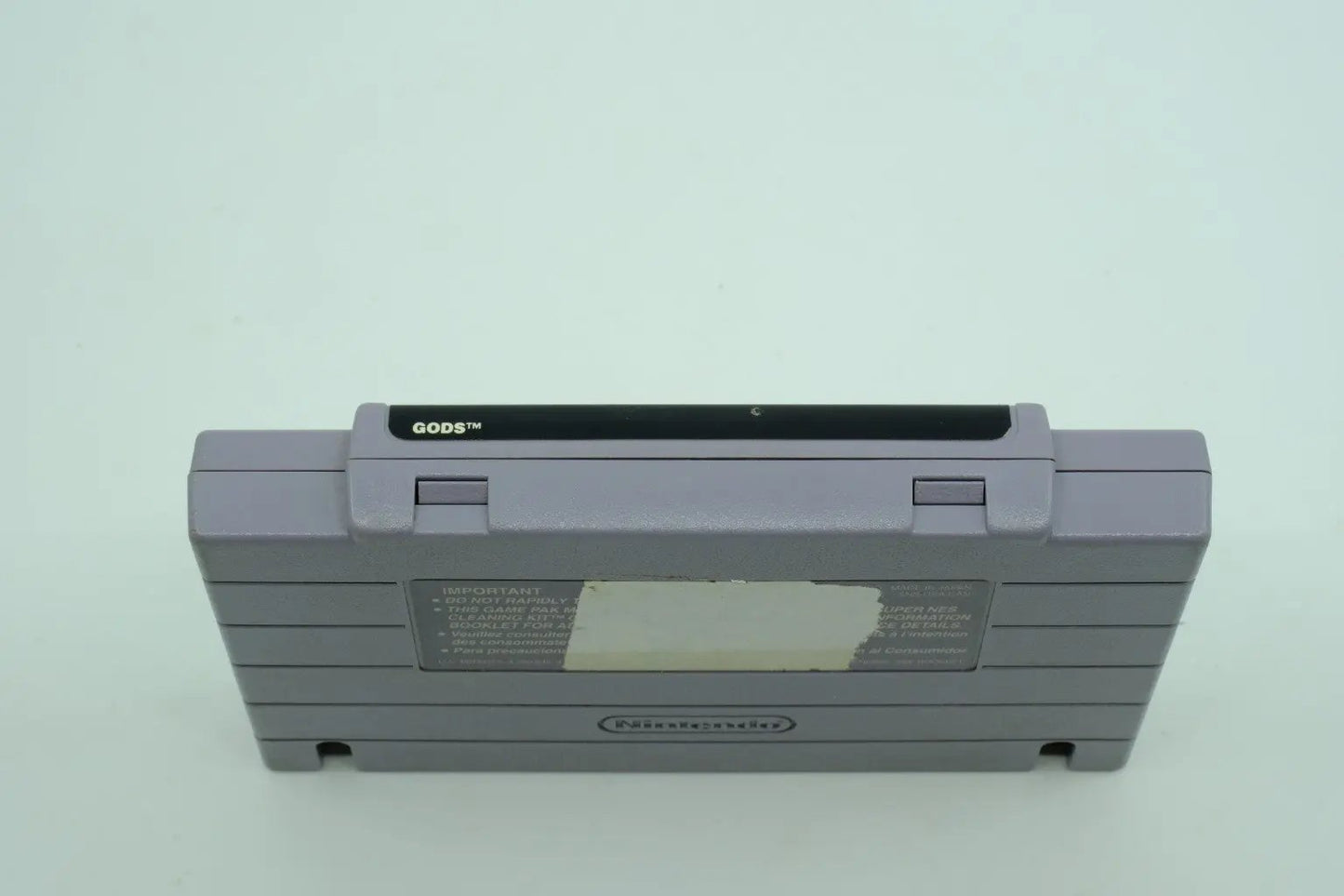 GODS – Loose Cartridge RetroGate - Your Gateway to Classic Gaming