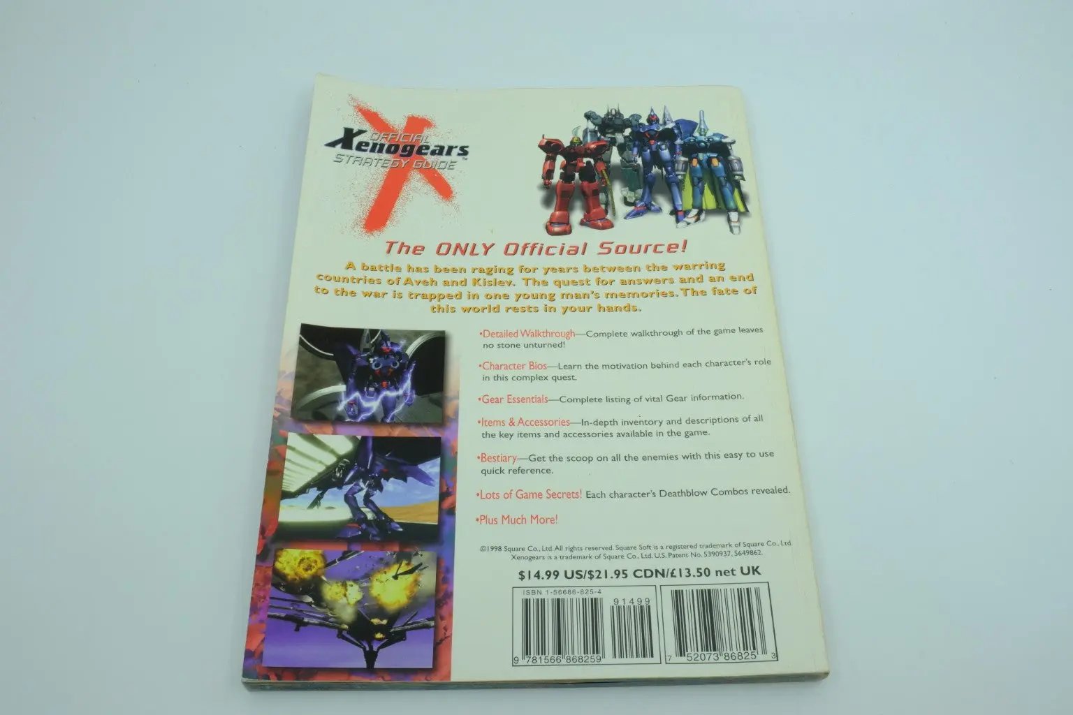 Xenogears – Official Strategy Guide RetroGate - Your Gateway to Classic Gaming