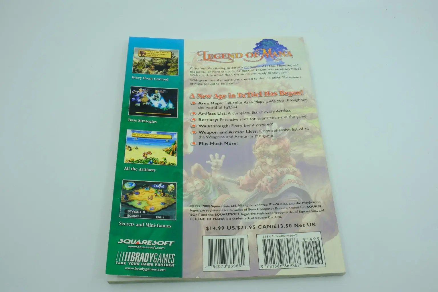 Legend of Mana – Official Strategy Guide RetroGate - Your Gateway to Classic Gaming
