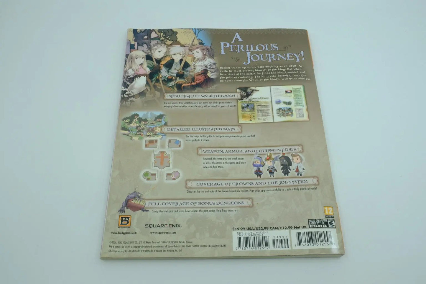 Final Fantasy: The 4 Heroes of Light – BradyGames Official Strategy Guide RetroGate - Your Gateway to Classic Gaming