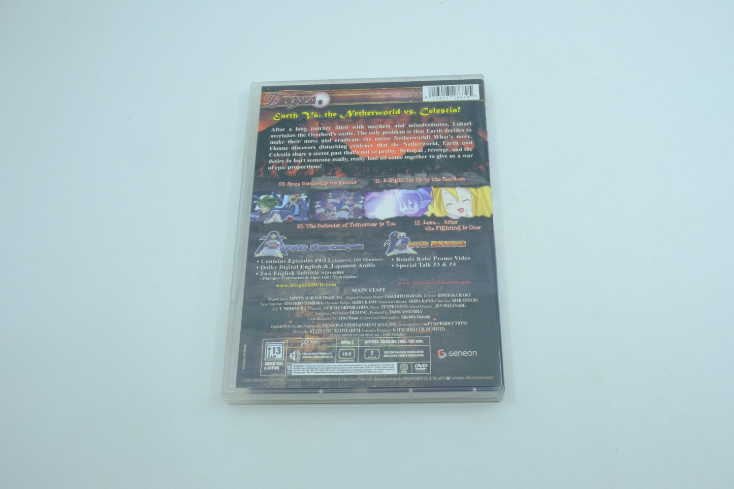 Disgaea DVD Anime Vol. 1–3 Set – Geneon