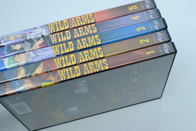 Wild Arms DVD Anime Complete Set Vol. 1–5 – ADV Films