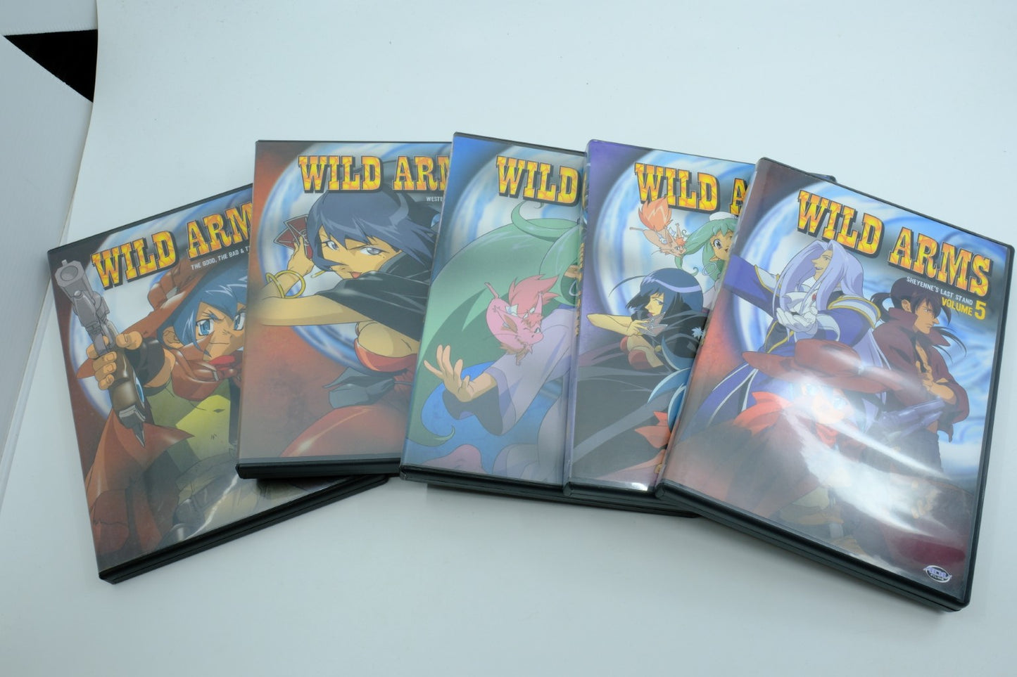 Wild Arms DVD Anime Complete Set Vol. 1–5 – ADV Films