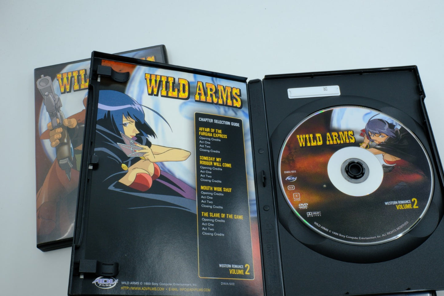 Wild Arms DVD Anime Complete Set Vol. 1–5 – ADV Films