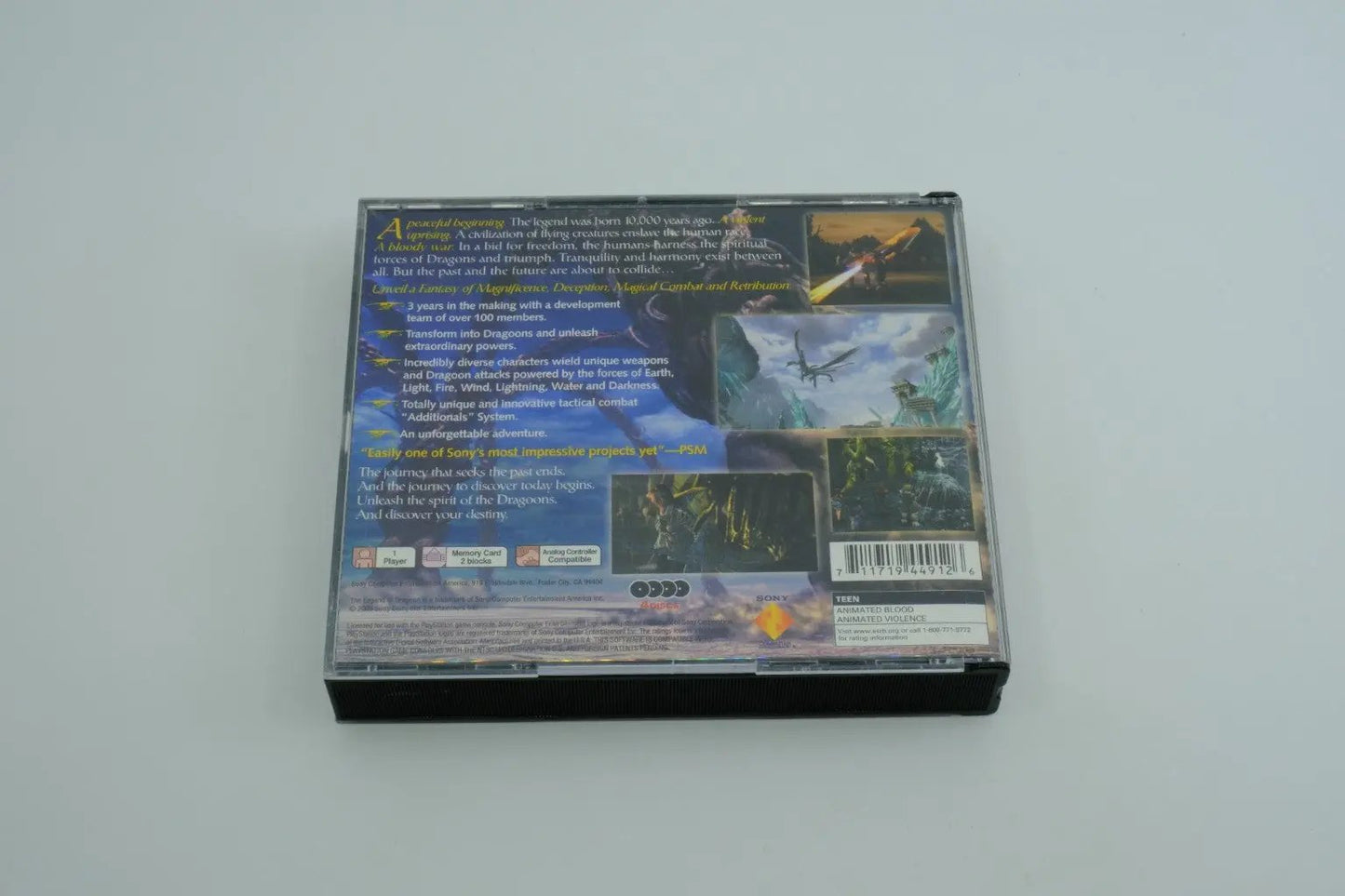 The Legend of Dragoon – Complete in Box RetroGate - Your Gateway to Classic Gaming