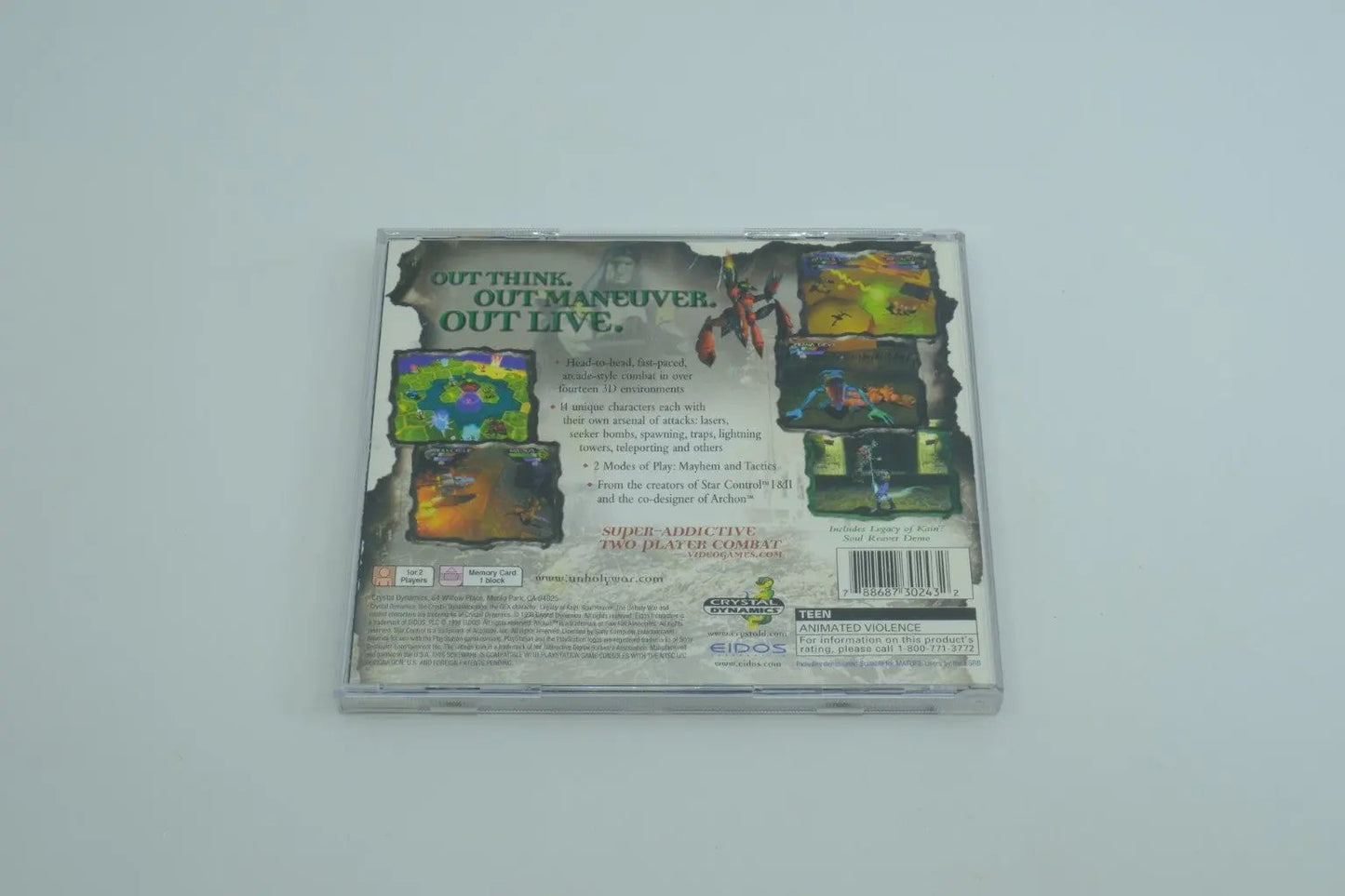 The Unholy War – Complete in Box RetroGate - Your Gateway to Classic Gaming