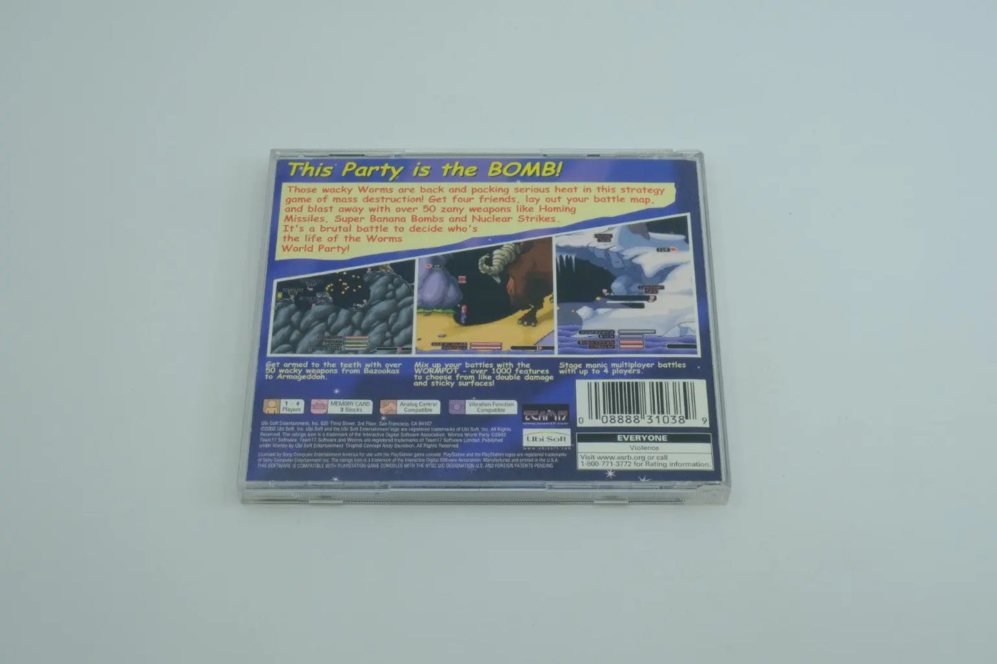 Worms World Party – Complete in Box RetroGate - Your Gateway to Classic Gaming