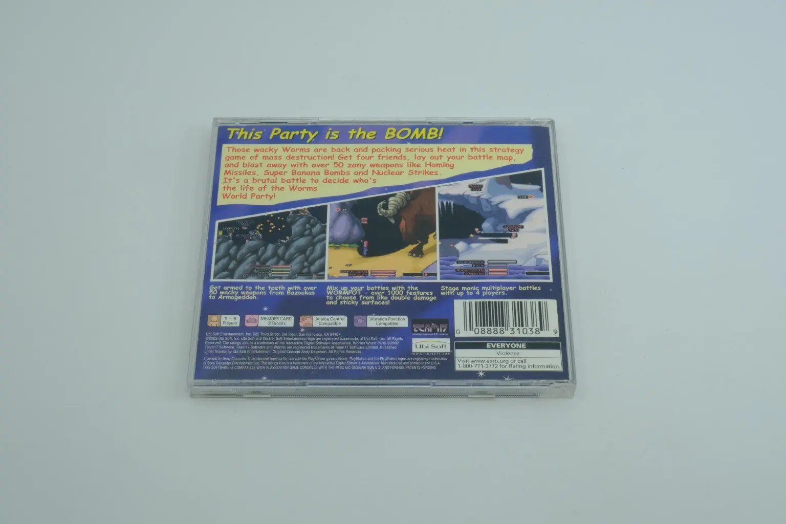 Worms World Party – Complete in Box RetroGate - Your Gateway to Classic Gaming