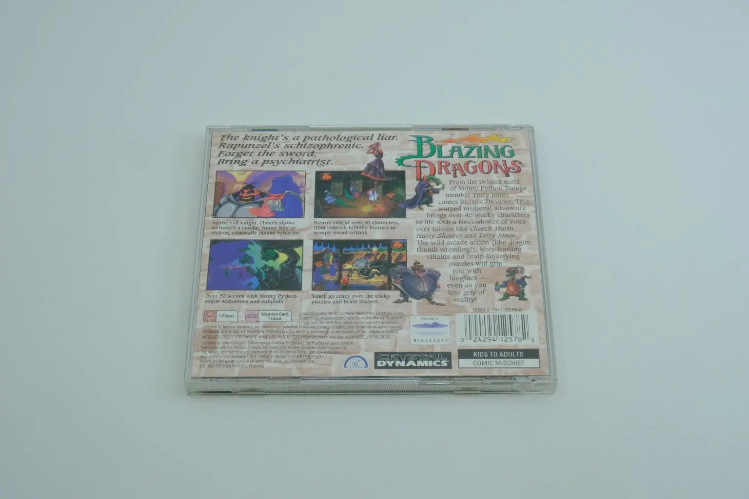 Blazing Dragons – Complete in Box RetroGate - Your Gateway to Classic Gaming