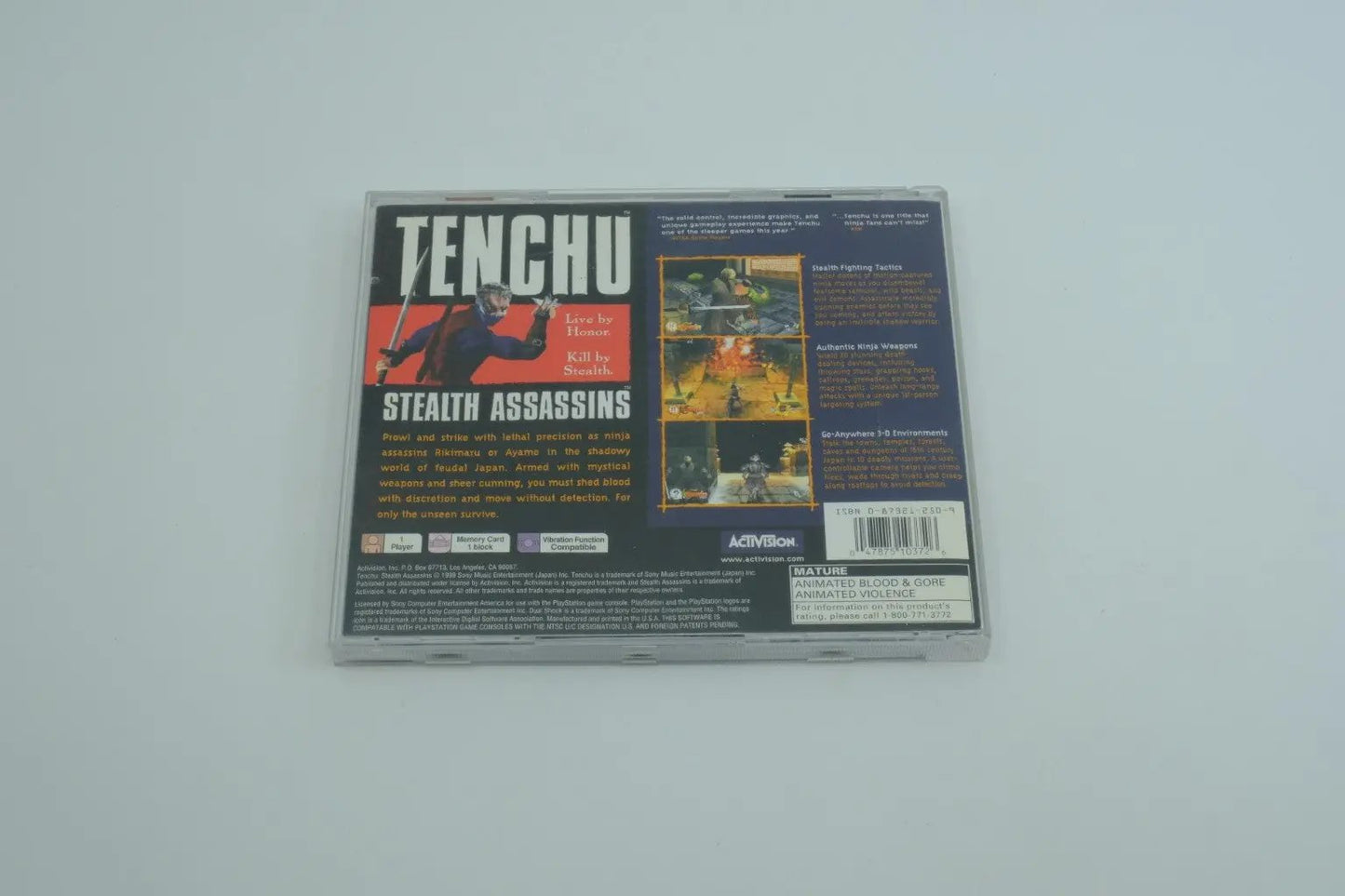 Tenchu: Stealth Assassins – Complete in Box RetroGate - Your Gateway to Classic Gaming