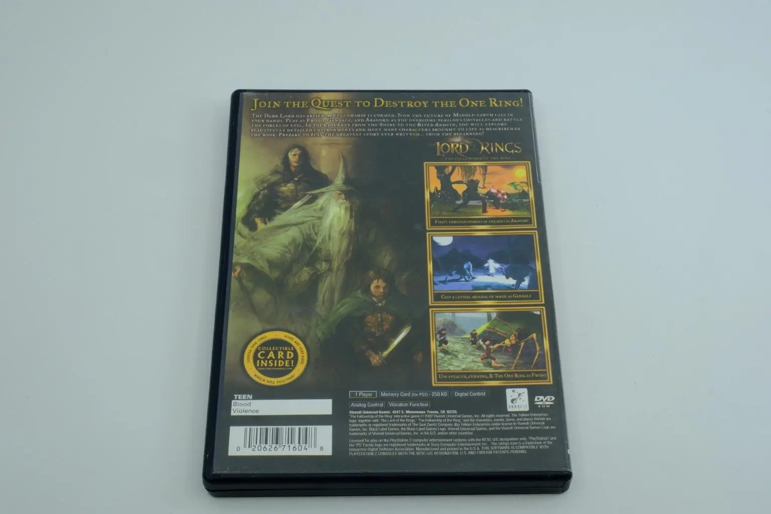 The Lord of the Rings: The Fellowship of the Ring – Complete in Box RetroGate - Your Gateway to Classic Gaming